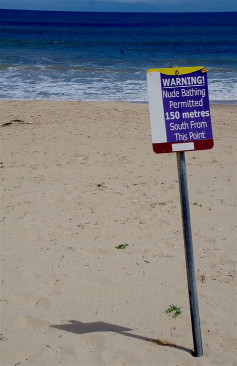 Warning Warning Public Nudity Mindalong Beach Bunbury … Flickr