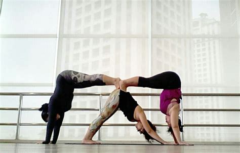 pin  kelsey   acroyoga  person yoga poses partner yoga