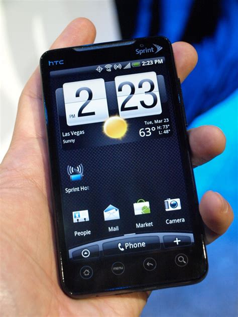 htc evo  supersonic  sprint  handled   loved