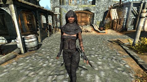 tembtra thief armor  dream girl  skyrim nexus mods  community