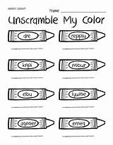 Crayons Quit sketch template