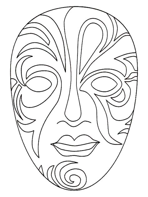 carnival mask page cake ideas  designs coloring pages carnival