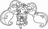 Glitter Force Coloring Toy Girl Pages Wecoloringpage sketch template