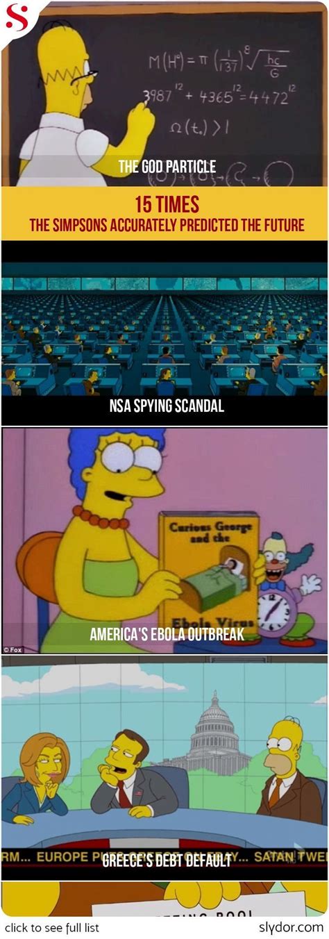 15 times the simpsons accurately predicted the future accurately