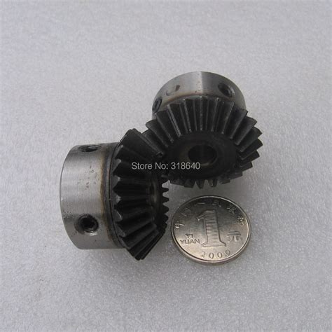 bevel gear  pair   mod  ratio  bore mm mm  steel