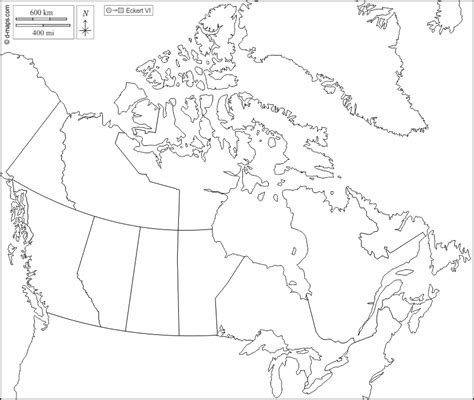 canada  map  blank map  outline map  base map