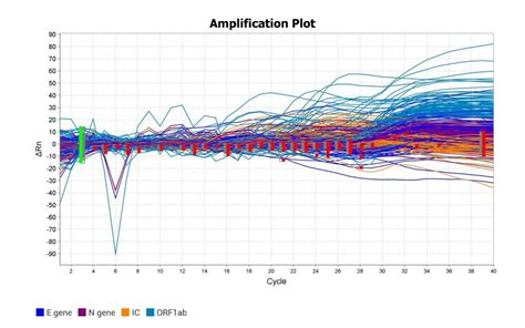 interpreting real time pcr amplification plot clinical laboratory science