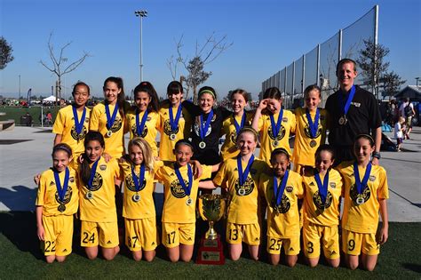 placer united u12 girls 03 gold win 2015 norcal state cup championship