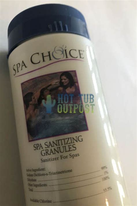 granular chlorine lb spa choice