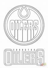 Coloring Oilers Edmonton Logo Pages Printable Color Nhl Drawing Print Supercoloring Colorings Categories sketch template