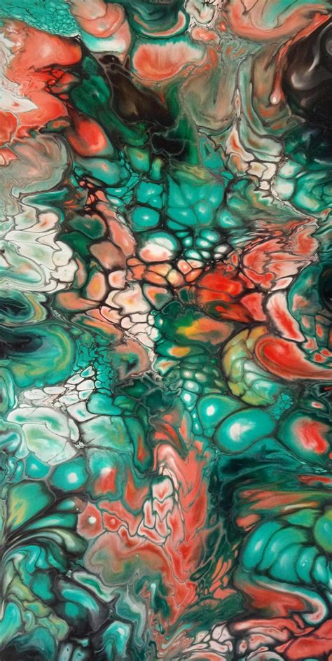 acrylic pouring acrylic art flow painting painting