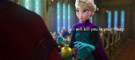 what elsa was thinking when he told her to take off her gloves princess movies disney movies