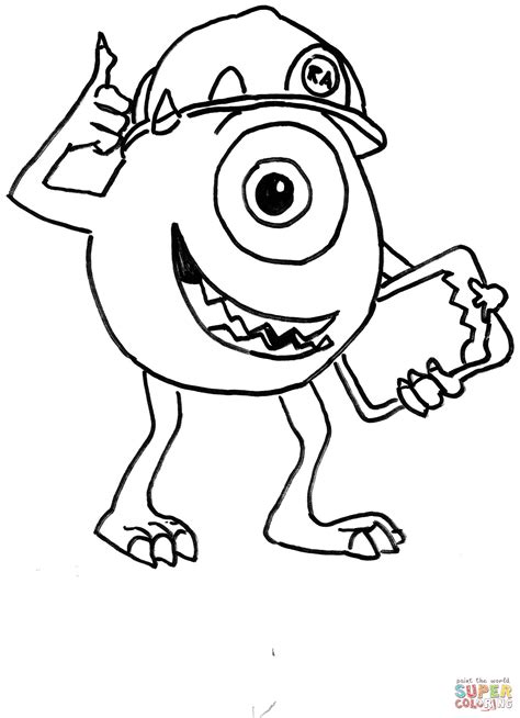 monster  coloring pages    print