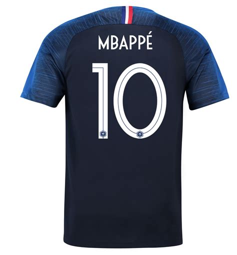 France Home 2 Stars 10 Mbappe World Cup 2018 Men Soccer