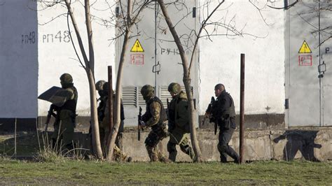russia takes over ukraine s military bases officers