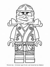 Coloring Ninjago Golden Pages sketch template