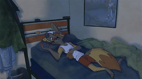sleepy time by coyoteesquire animation 2danimation anthrofurry