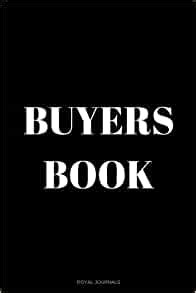 buyers book notebook journal    inches lined pages royal