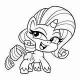 Pony Life Coloring Rarity Little Pinkie Pie Mylittlepony Kids sketch template