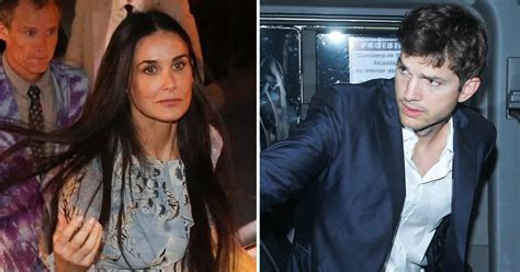 Ashton Kutcher And Demi Moore Risk First Public Run In Since Marriage
