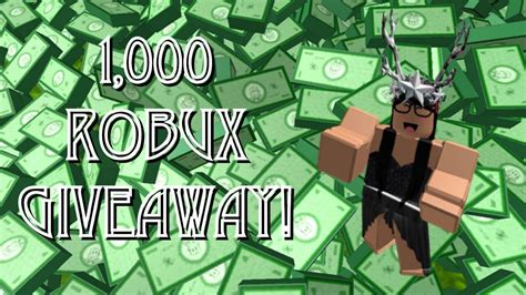 1k Robux Giveaway Emxraldx Rblx Youtube