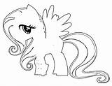 Pony sketch template