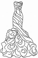 Dress Wedding Coloring Pages Dresses Printable Quilling Book Paper Ha Bought Almost Would Very Been Gown Rose Books Different Choose sketch template