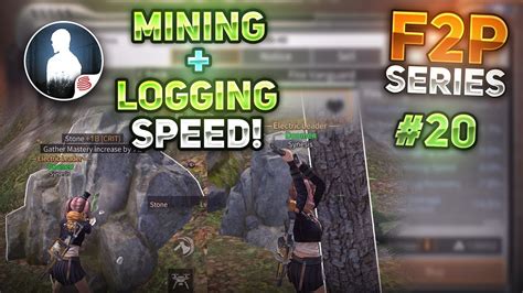 fastest mining  chopping speed noob  pro part  fp series lifeafter youtube
