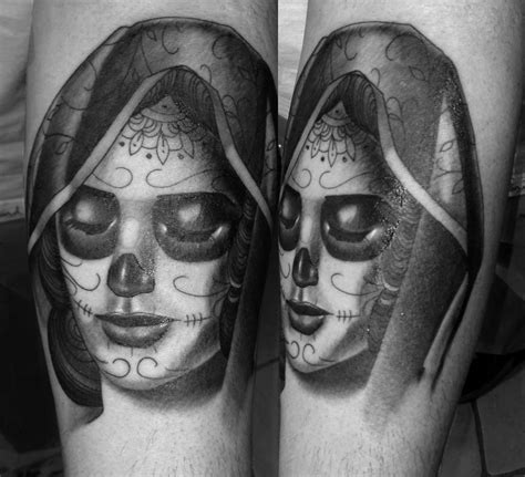day   dead girl  gonzalo chavez tattoonow