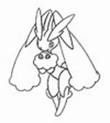 Lopunny Pokemon Lockpin Thundurus Coloriages Malvorlagen Coloriage Dessins Bonjourlesenfants sketch template
