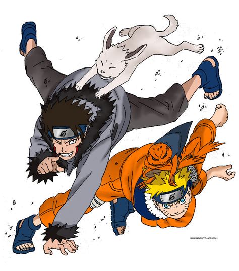 Naruto And Kiba By Goku100 On Deviantart