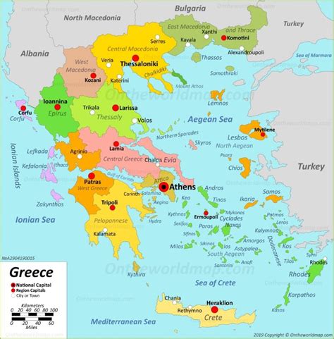 greece maps maps  greece