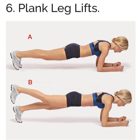 plank leg lifts exercise how to workout trainer by skimble