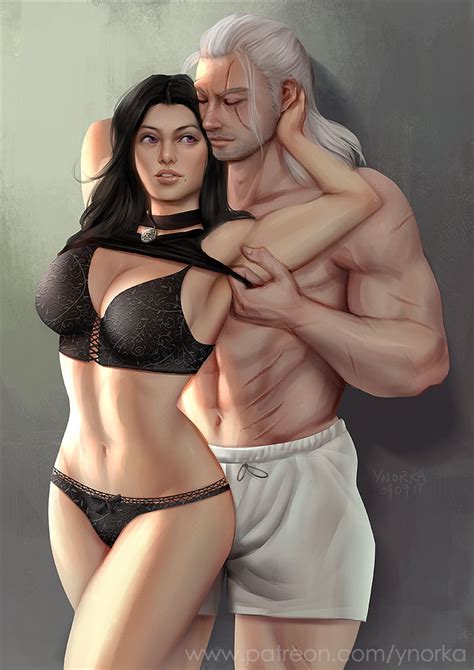 yennefer and geralt ynorka the witcher 3