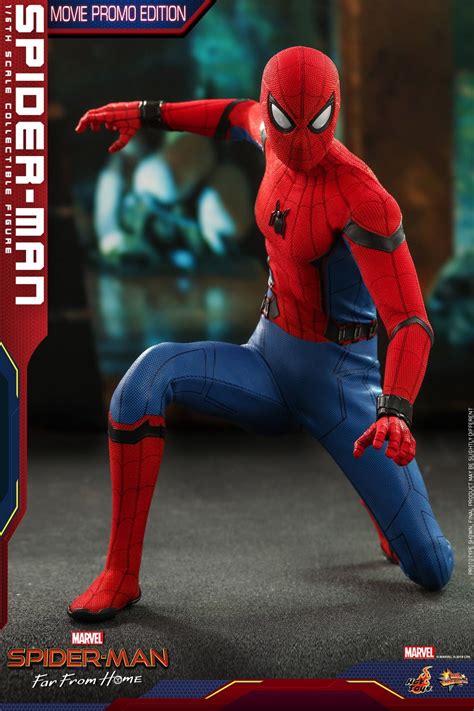 hot toys spider man   home  spider man  promo edition