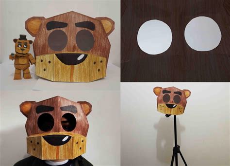 Five Nights At Freddy S Freddy Mask Papercraft By