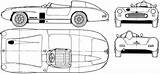 Mercedes 300 Blueprints Benz Sls Roadster Blueprint 1955 Sl Car Clipart Ford 3d 1956 Racing Type Related Posts sketch template
