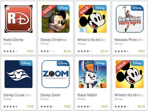 disney discounts android apps  play store promo android community