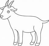 Goat Clipart Clip Billy Cute Goats Coloring Baby Pages Outline Lineart Boer Colorable Clipground Line Clipartix Library Sweetclipart Use Presentations sketch template