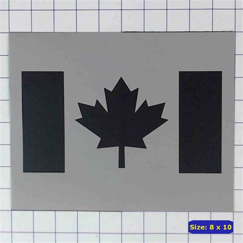 canadian flag stencil reusable stencil etsy canada