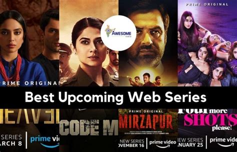 upcoming web series  india     awesome india