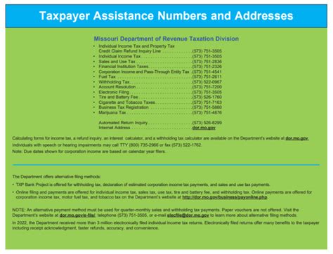 missouri state tax rebate  printable rebate form