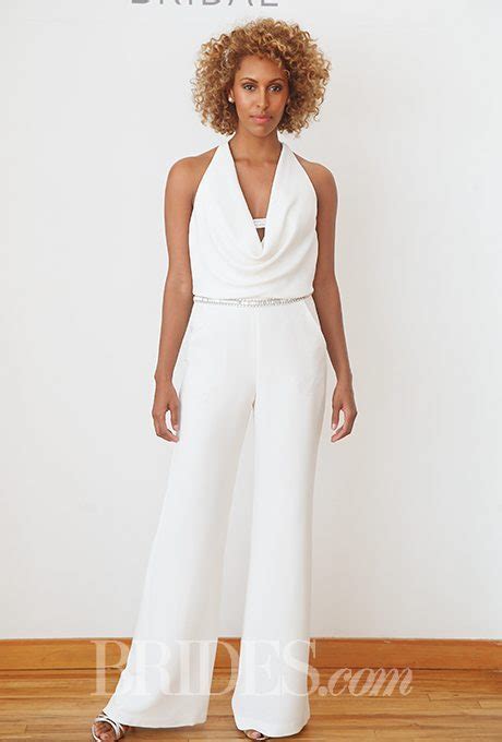 Feminine Bridal Pant Suits For Your Wedding Day