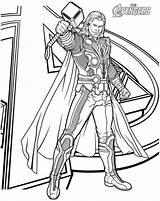 Coloring Thor Avengers Boyama Everfreecoloring Colorear Cizim Yenilmezler Kitaplari sketch template