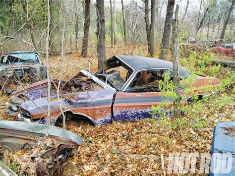 wisconsin junkyard treasure trove hot rod magazine hot rod