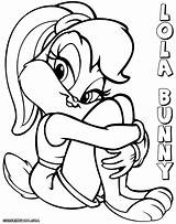 Bunny Lola Coloring Pages Colorings sketch template