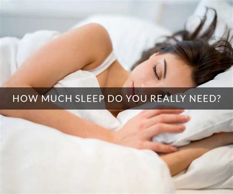 How Much Sleep Do You Really Need Ryan Hintze