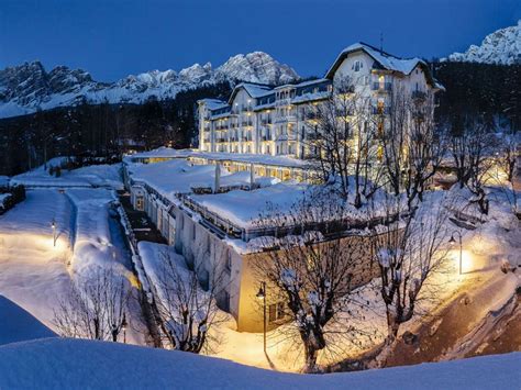 cristallo resort spa   inverno allinsegna del luxury james