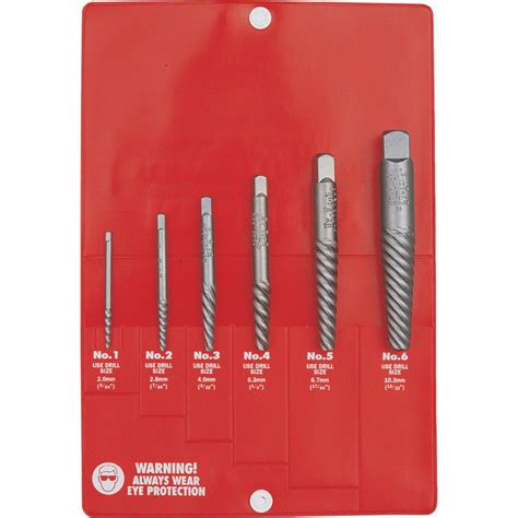 kennedy pce screw extractor set shop today   tomorrow