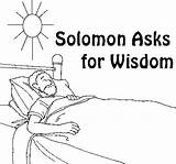 Solomon Wisdom Ministry sketch template
